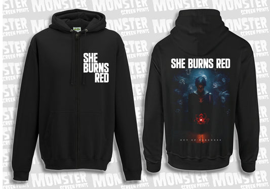 Out of Darkness zipped Hoodie